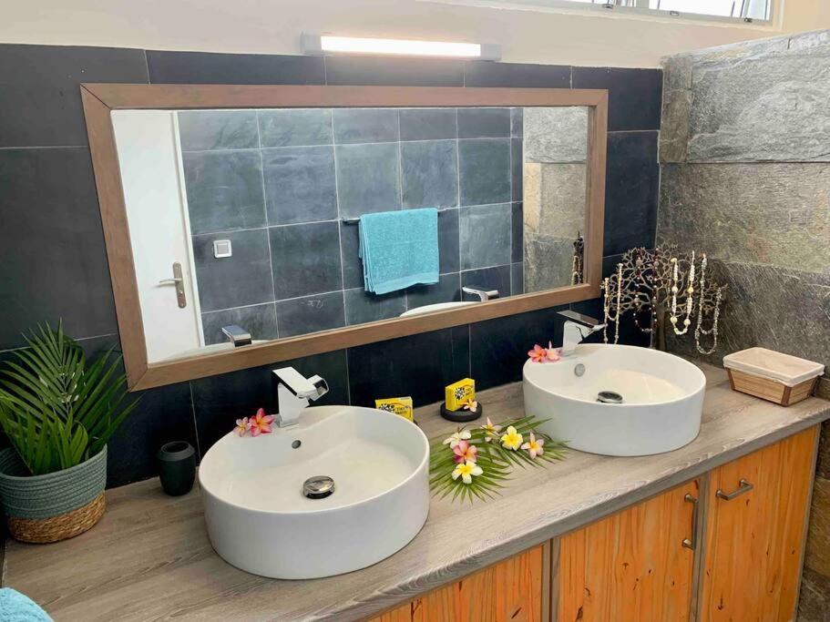 Villa Hoama Lodge Moorea Teavaro Eksteriør bilde