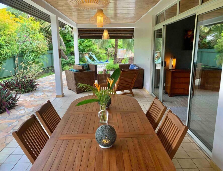 Villa Hoama Lodge Moorea Teavaro Eksteriør bilde