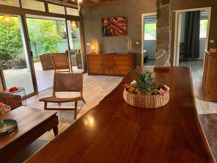 Villa Hoama Lodge Moorea Teavaro Eksteriør bilde