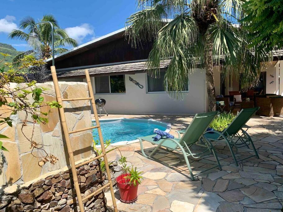 Villa Hoama Lodge Moorea Teavaro Eksteriør bilde