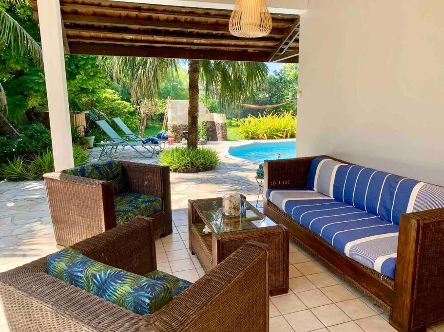 Villa Hoama Lodge Moorea Teavaro Eksteriør bilde