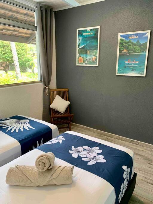 Villa Hoama Lodge Moorea Teavaro Eksteriør bilde